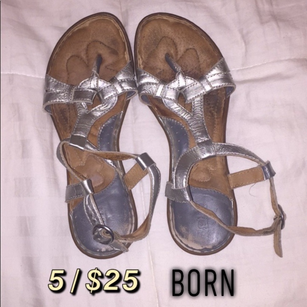 Silver Sandals